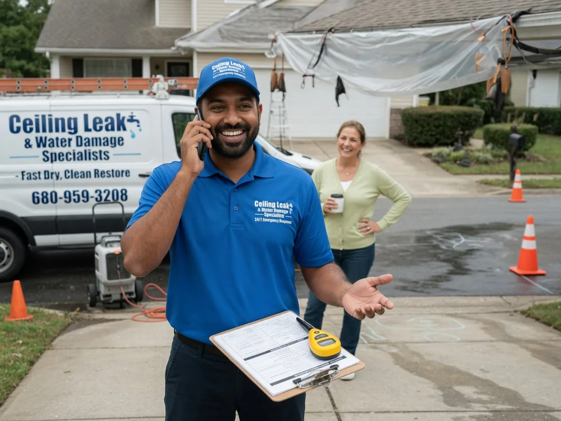 Ceiling Leak Cleanup Woodland, MS FAQs